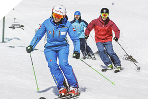 Abenteuer Airboarden mit der Skischule Grillitsch