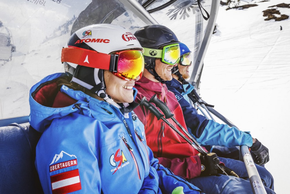 Abenteuer Airboarden mit der Skischule Grillitsch