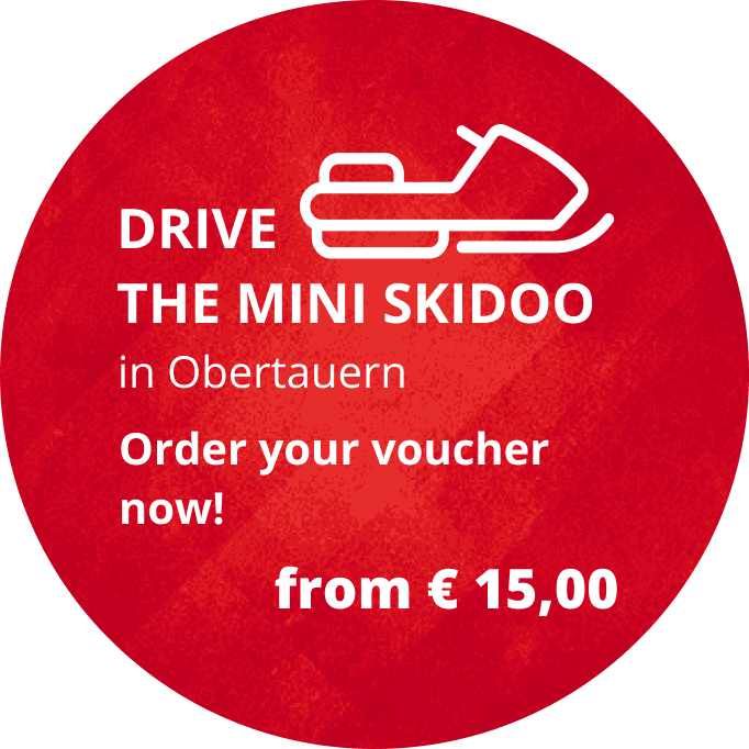Skidoo driving for kids in Obertauern