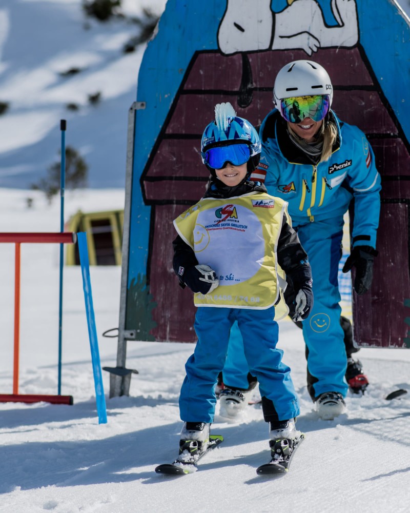 Fun in Snowland in Obertauern - this is how you playfully learn to ski