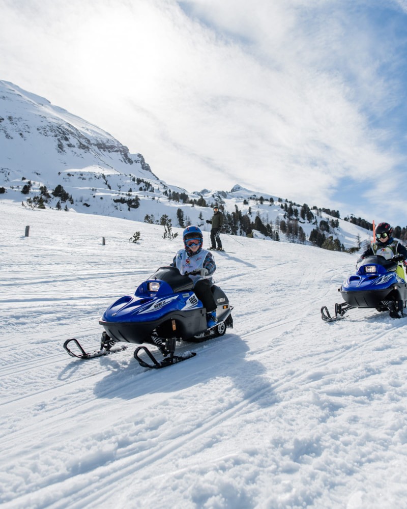 Mini Skidoo fahren für Kinder