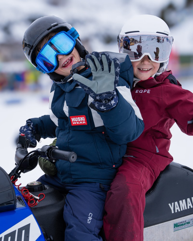 Mini Skidoo fahren für Kinder