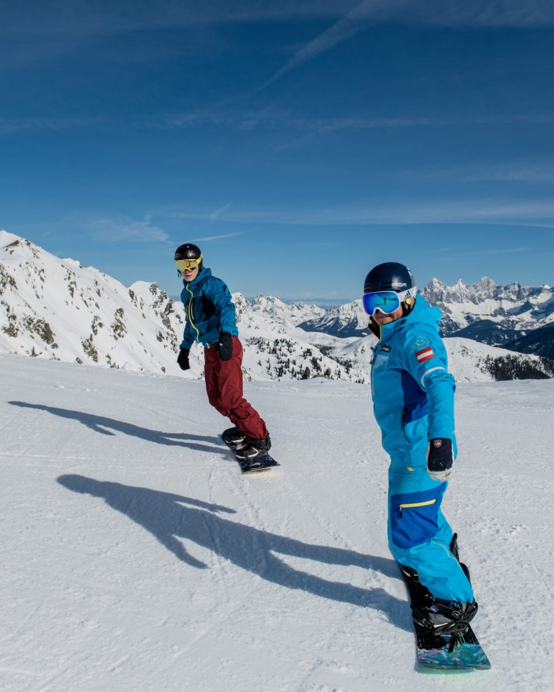 Snowboardkurs mit der CSA Skischule Silvia Grillitsch in Obertauern