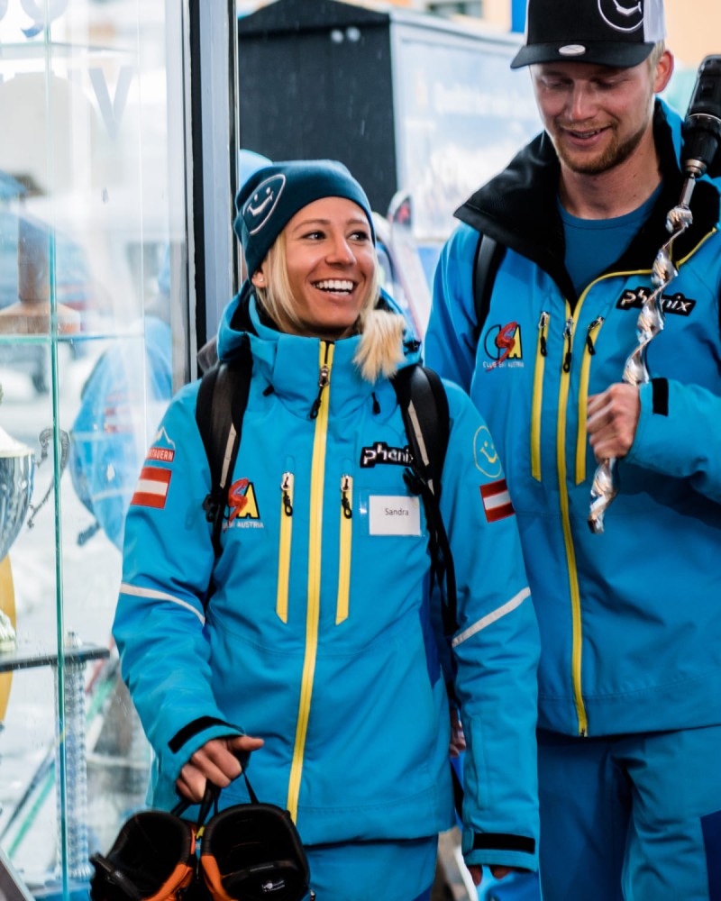 The CSA Snow Heroes - ski instructors in Obertauern