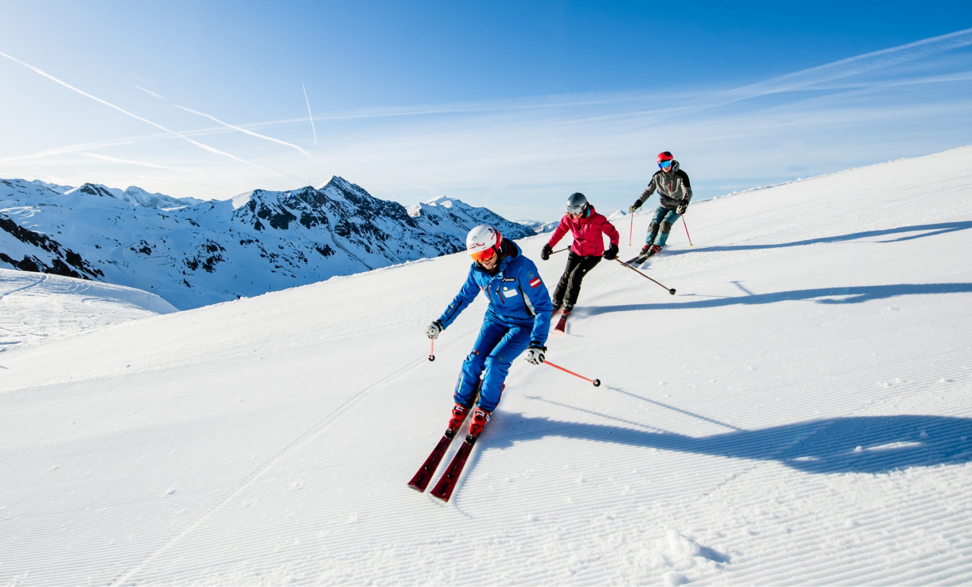 Learning to ski for adults in Obertauern