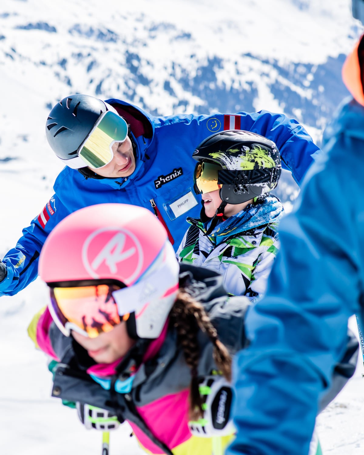 Wir vermitteln Freude beim Skifahren.