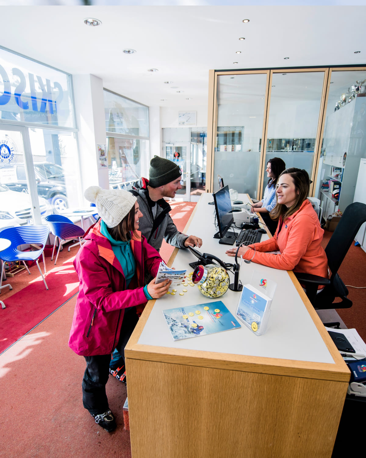 The CSA office in Obertauern