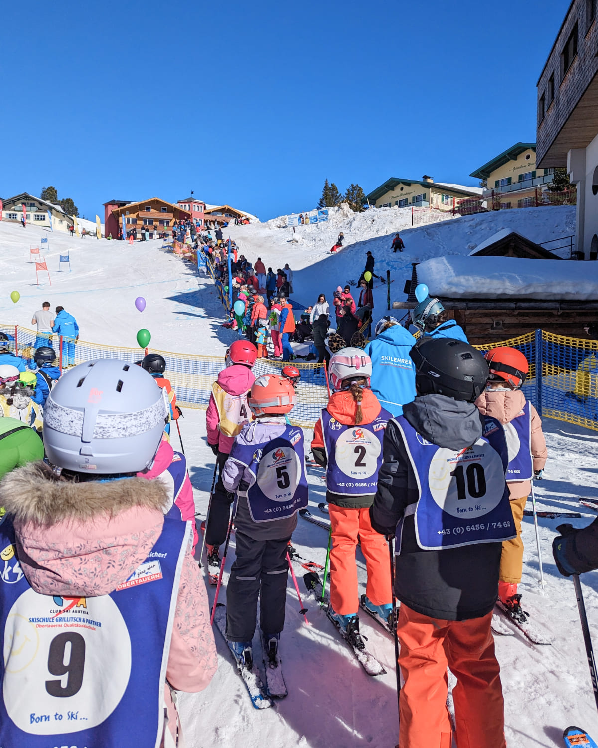 Abschlussskirennen in der CSA Skischule Silvia Grillitsch