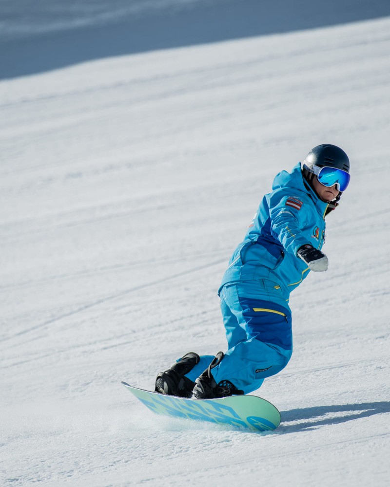 Snowboarden lernen im Kurs mit der CSA Skischule Silvia Grillitsch
