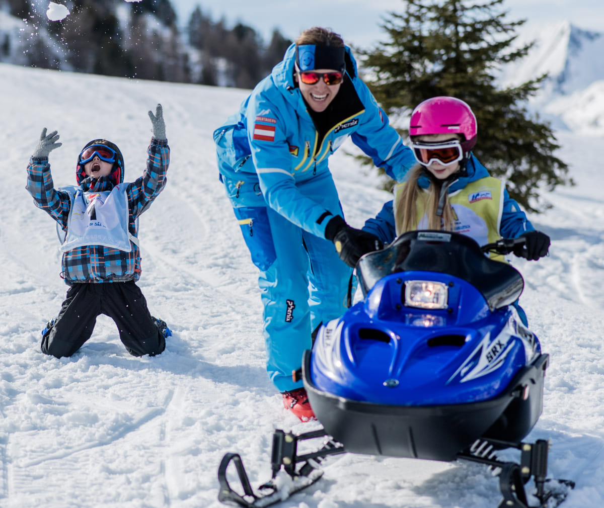 Skidoo fahren in Obertauern