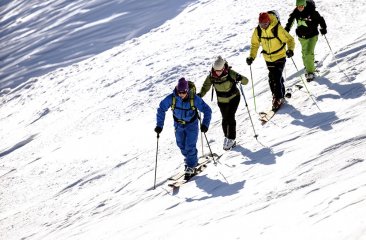 Geführte Skitour mit professionellen Guides